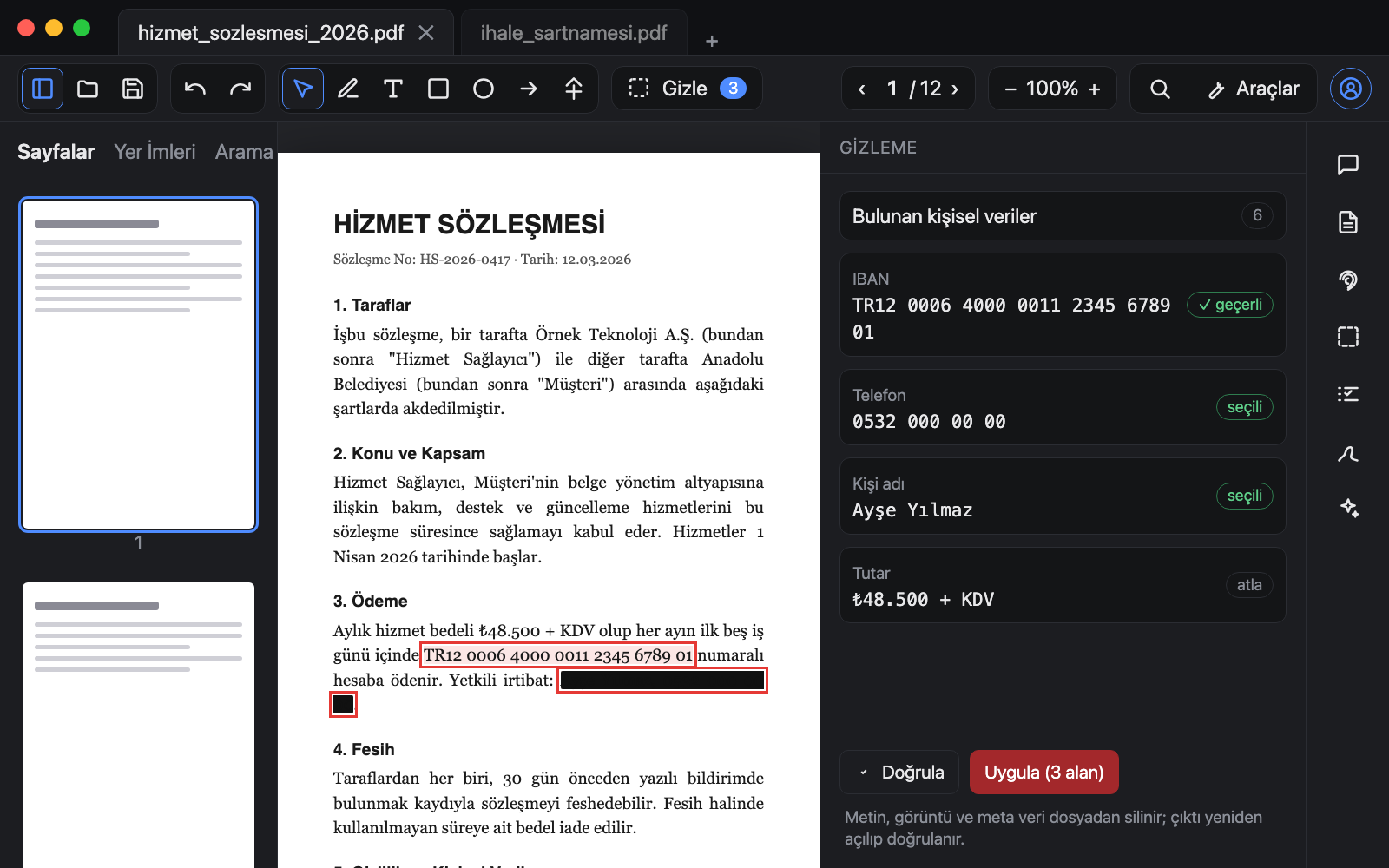 Öğrenci belgeleri